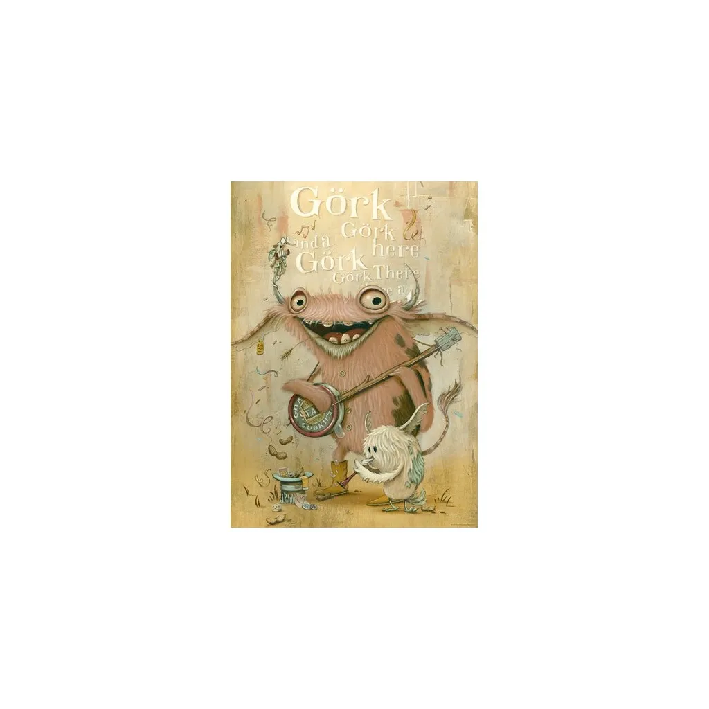 Puzzle -  Zozoville- Banjo de Johan Potma  – 1000 Pièces