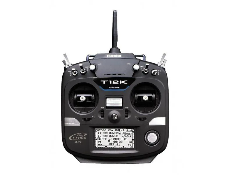 Radio Futaba 12 K Mode 2 + R3008SB (avec accu Tx + charger) - 01000121