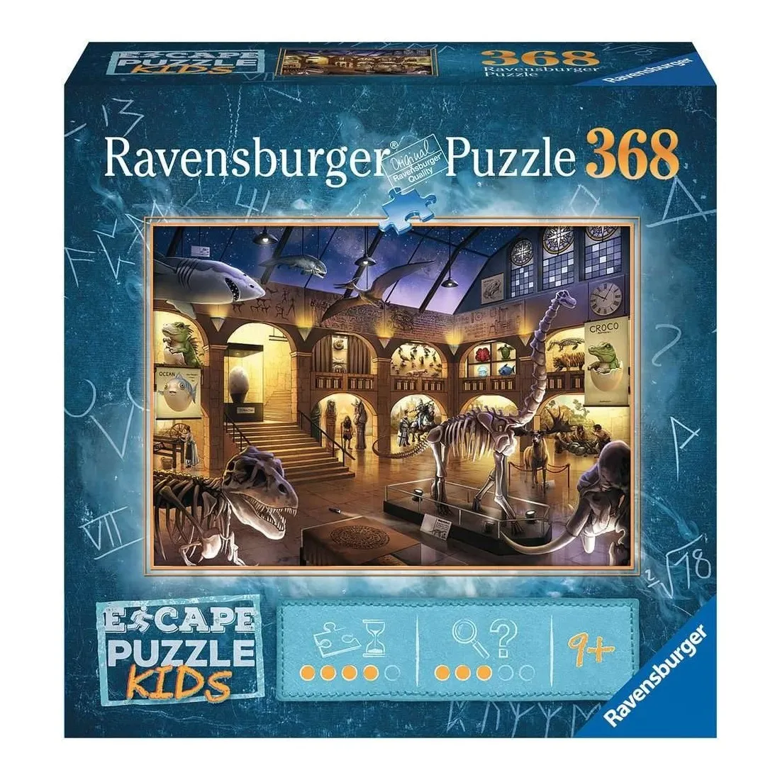 Escape puzzle Kids 368 pièces : Une nuit au musée