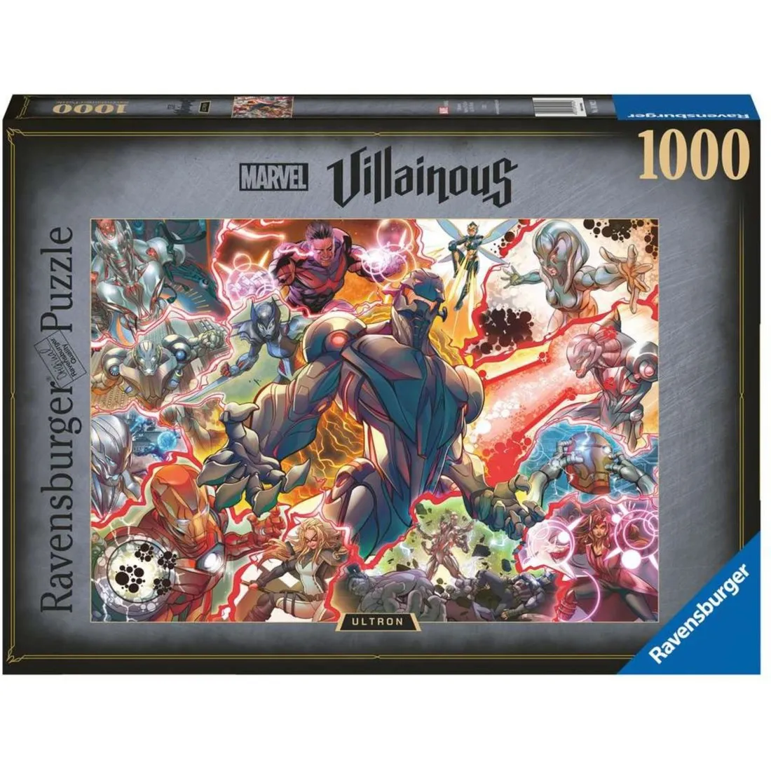 Puzzle 1000 pièces : Collection Marvel Villainous : Ultron