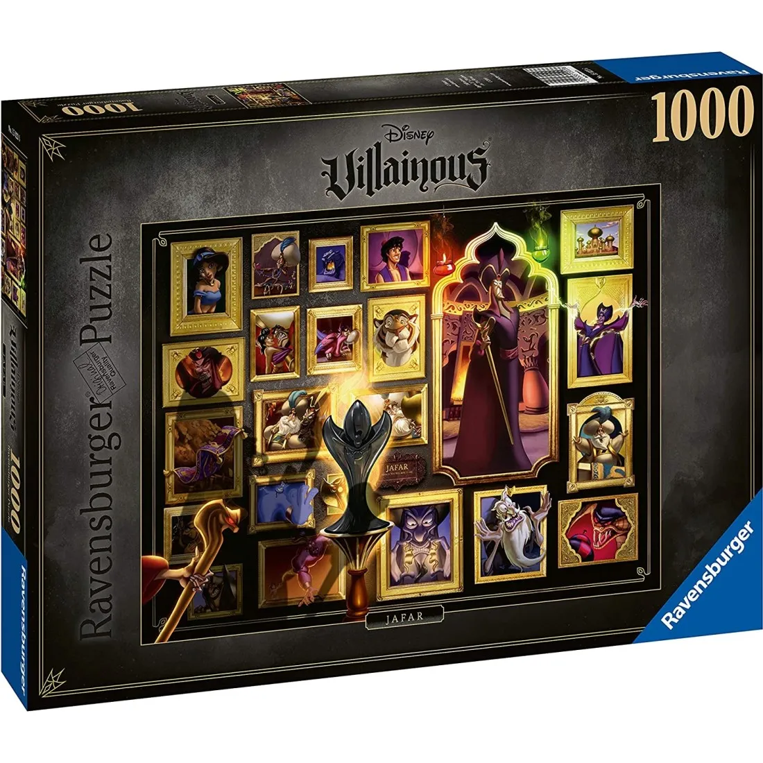 Puzzle 1000 pièces : Jafar - Collection Disney Villainous