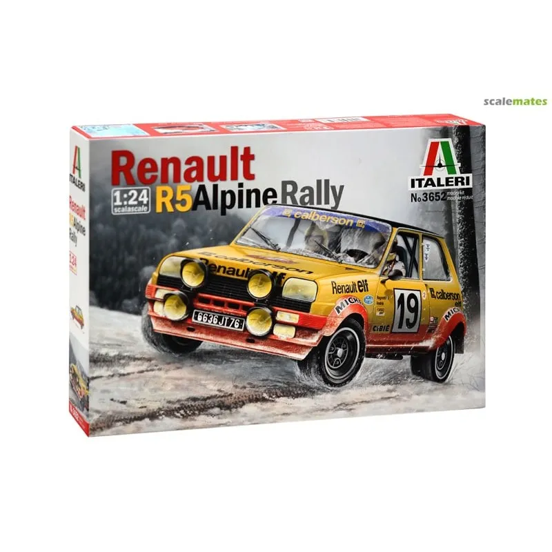 Renault R5 Rallye Alpin. ITALERI 3652