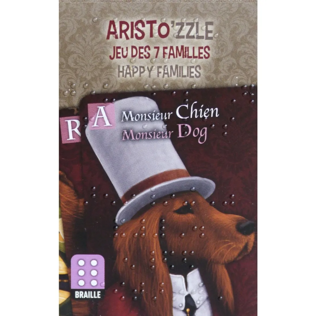 Aristo'zzle Jeu des 7 Familles - Braille