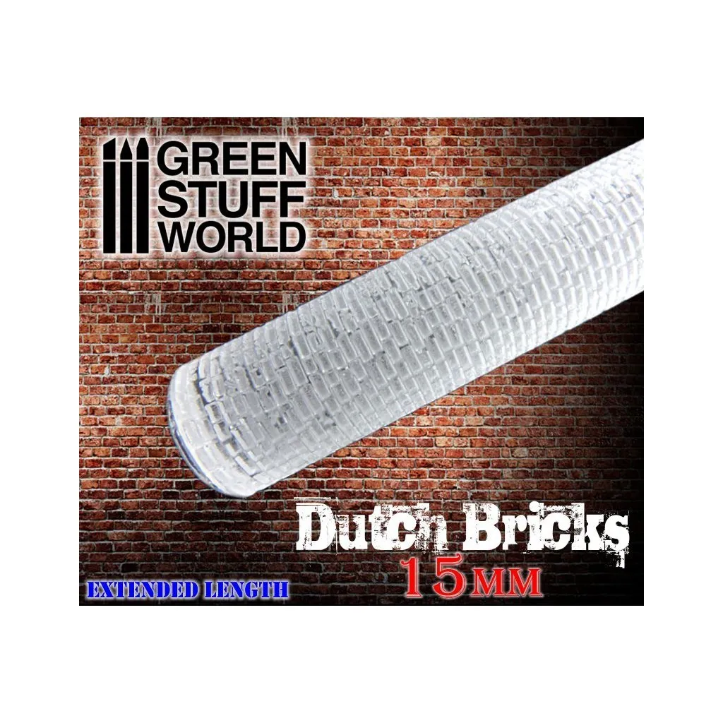 Rouleau texturé - Briques Hollandaises 15mm