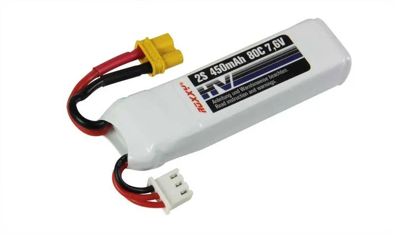 Batterie Roxxy HV LiPo 2s 450mah Multiplex - 1-02602