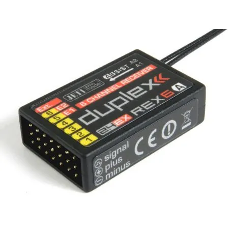 RX JETI DUPLEX REX 6 ASSIST JDEX-RR6A
