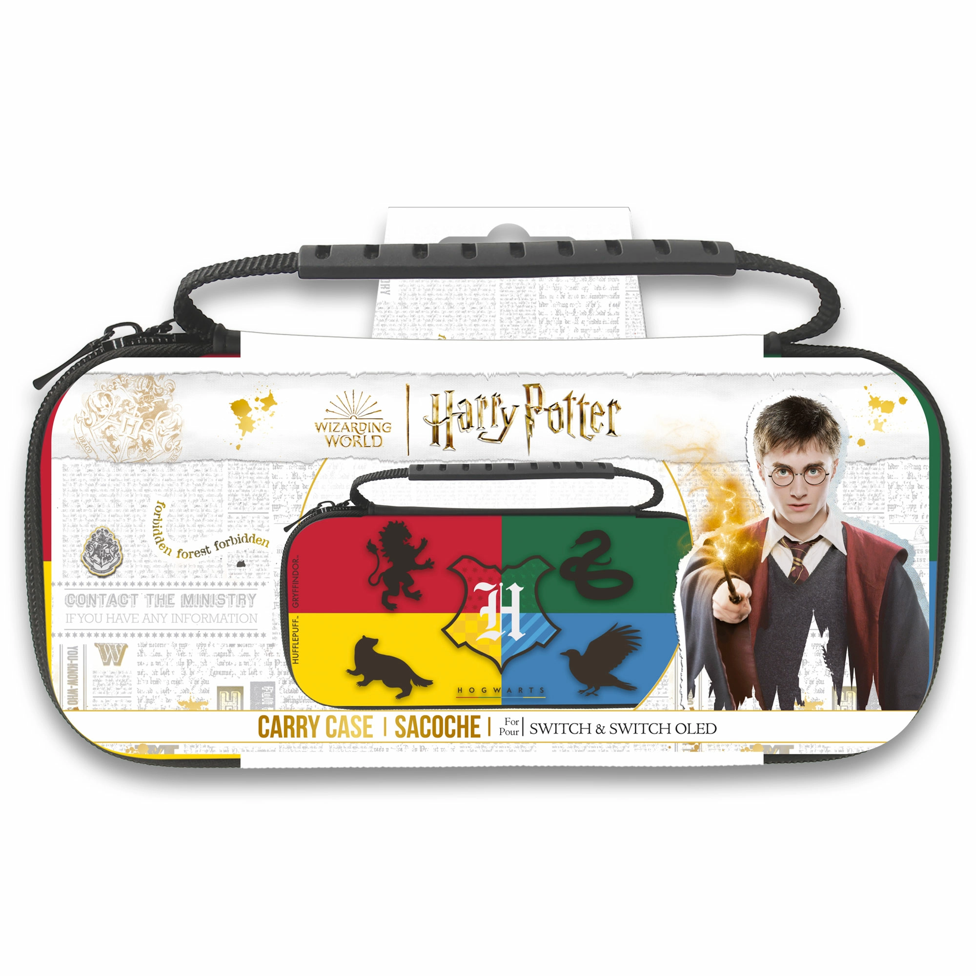Sacoche XL Harry Potter 4 maisons - Switch - Switch OLED