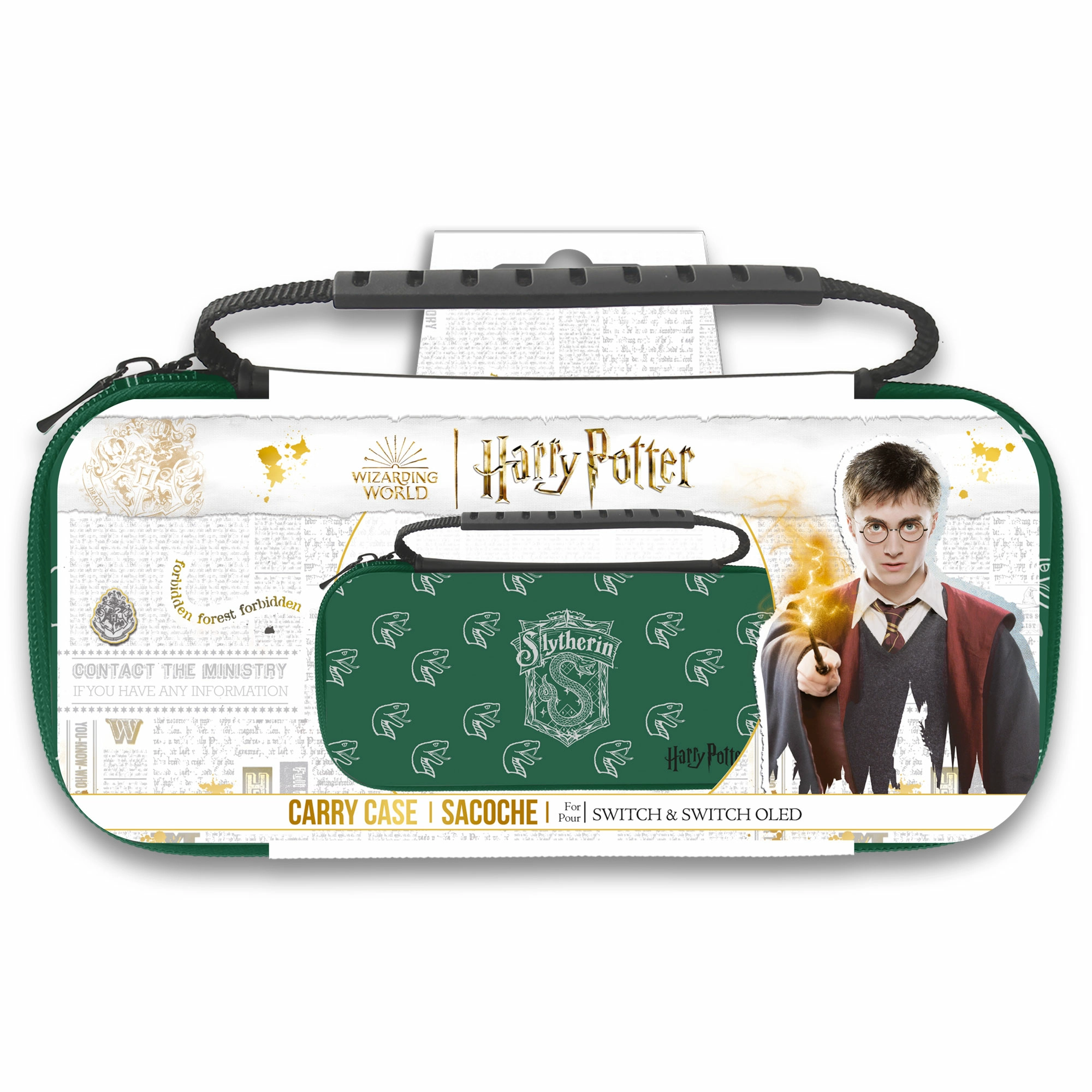 Sacoche XL Harry Potter Serpentard - Switch - Switch OLED