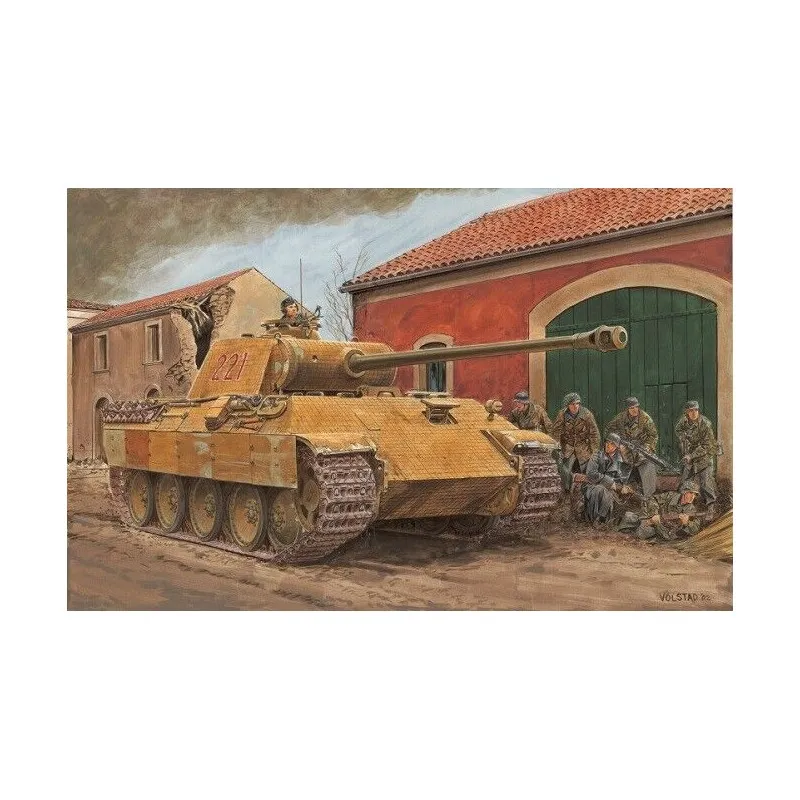 Sd.Kfz. 171 Panther Un type précoce. Prime. DRAGON 6920