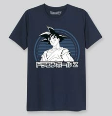 Son goku adulto talla s camiseta azul chico dragon ball