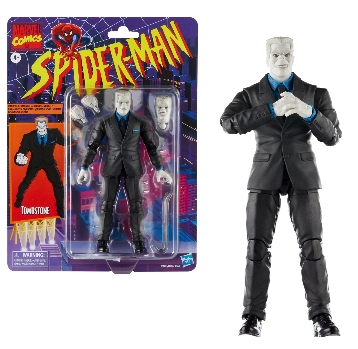 Spider-man comics marvel legends figurine tombstone 15 cm