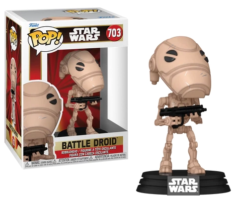 Star wars 1 - pop star wars n° 703 - droide de combat