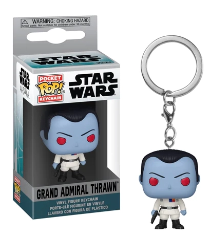Star wars: ahsoka présentoir porte-clés pop! vinyl s2 - grand admiral thrawn 4 cm (12)