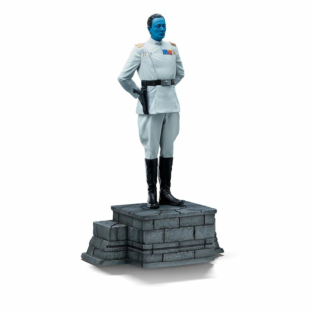 Star wars ahsoka statuette 1/10 art scale grand admiral thrawn 25 cm