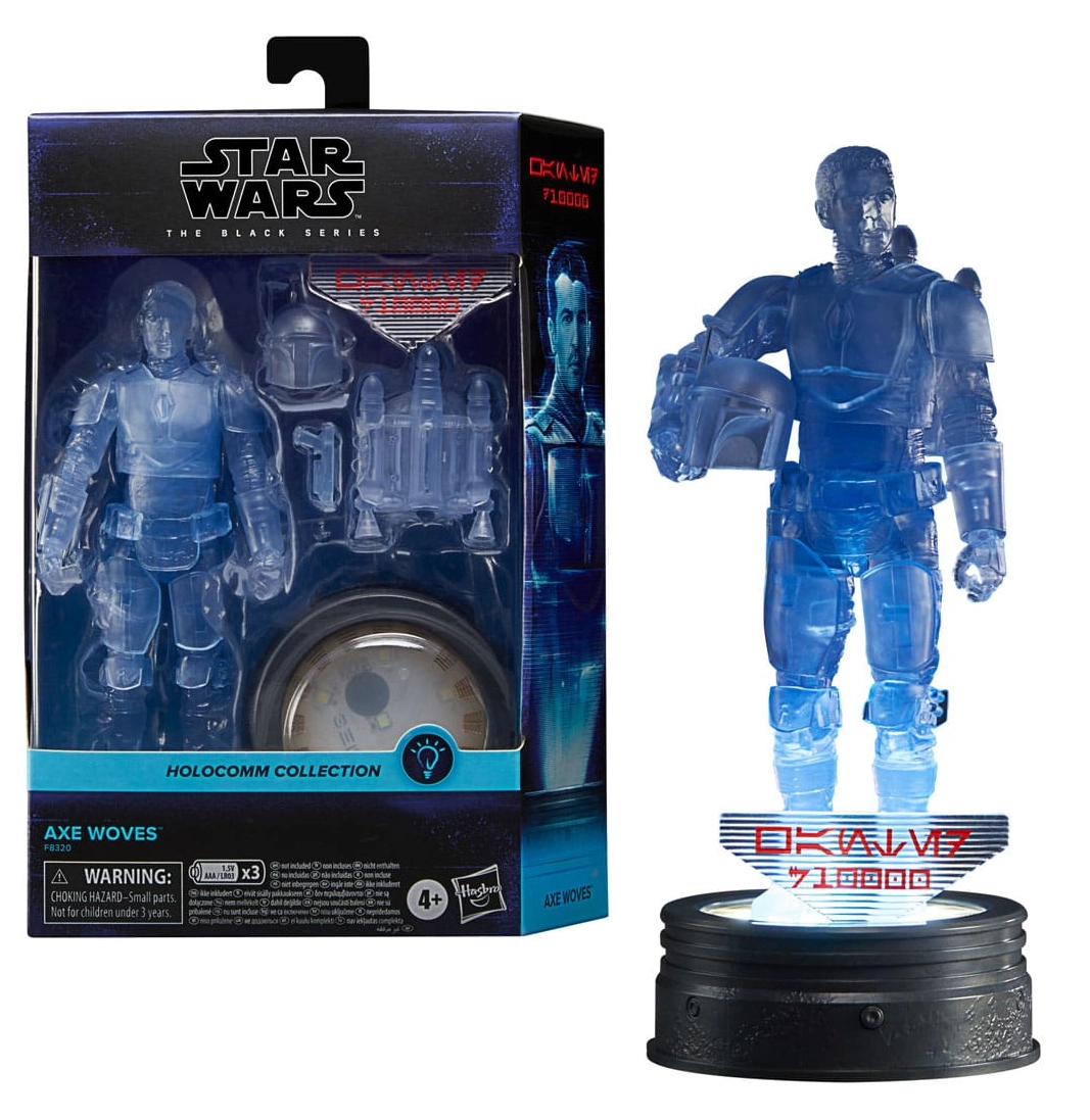 Star wars black series holocomm collection figurine axe woves 15 cm