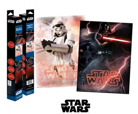 Star wars - l'empire - set 2 posters 52 x 38cm