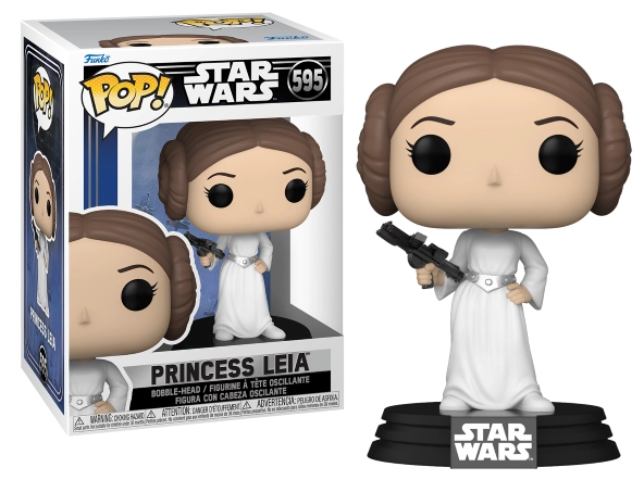 Star wars new classics pop! star wars vinyl figurine leia 9 cm