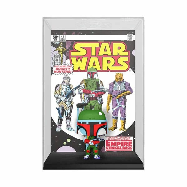 Star wars pop! comic cover vinyl figurine boba fett 9 cm