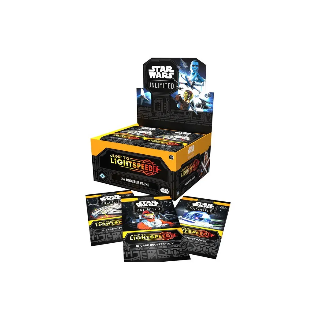 Star Wars Unlimited: Jump to Lightspeed - Display 24 Boosters