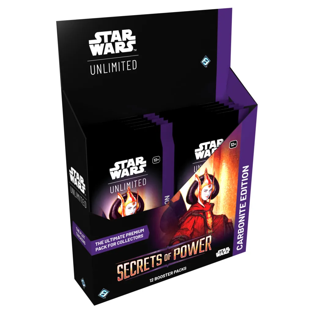 Star Wars Unlimited : Secrets of Power - Carbonite Edition Booster Display
