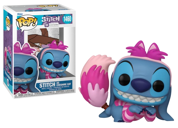 Stitch costume - pop disney n° 1460 - stitch en chat du cheshire