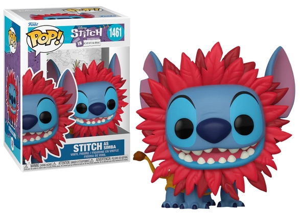 Stitch costume - pop disney n° 1461 - stitch en simba