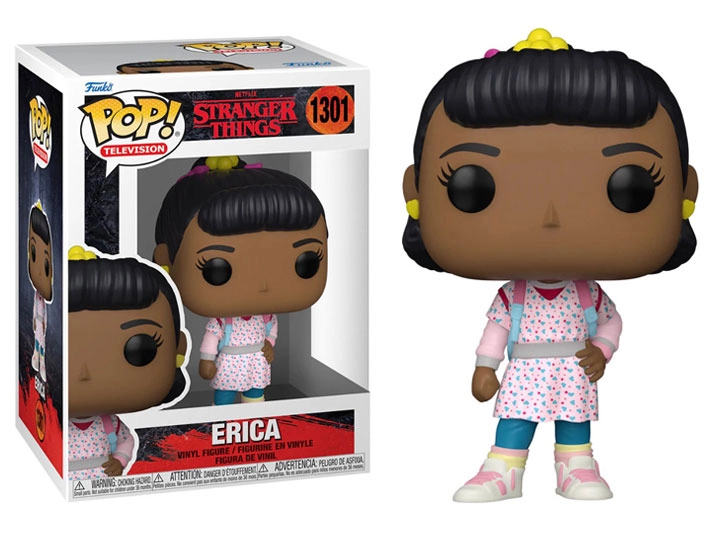 Stranger things pop! tv vinyl figurine erica sinclair 9 cm