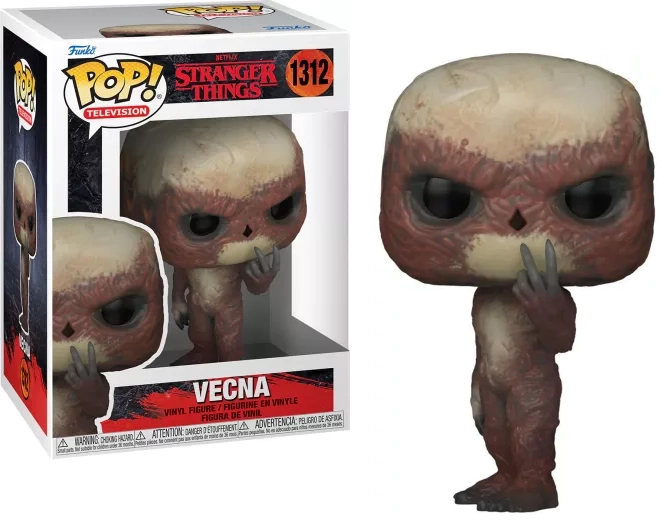 Stranger things pop! vinyl figurine vecna pointing 9 cm