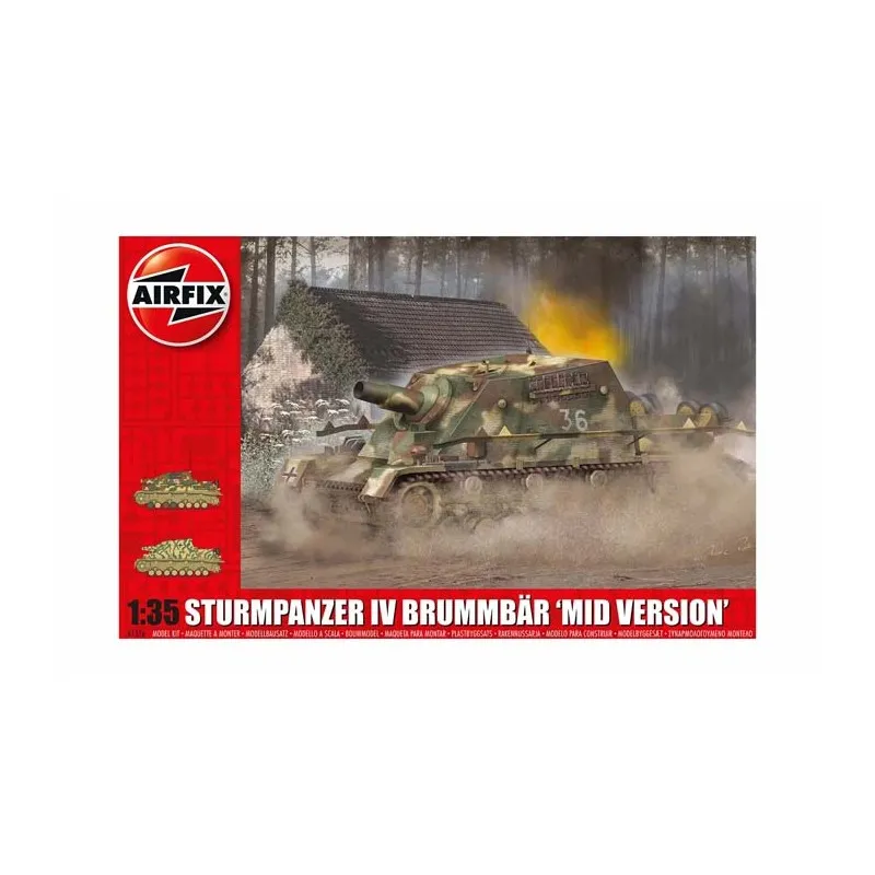 Sturmpanzer IV Brummbar, version moyenne. AIRFIX A1376