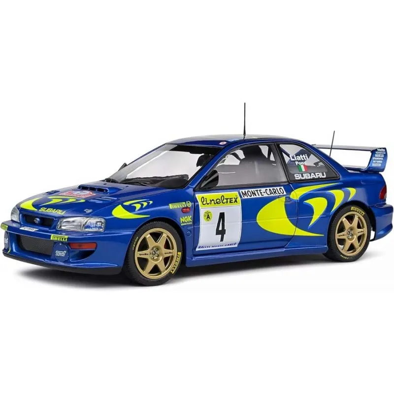 Subaru Impreza 22B, 1997. Rallye de Monte-Carlo. SOLIDO 1807405