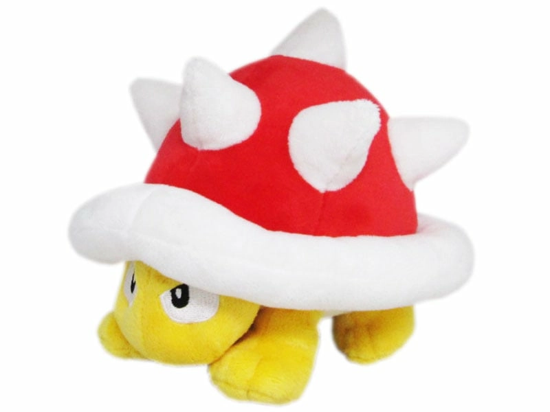Super mario - peluche spiny - 12cm (nintendo togetherplus)