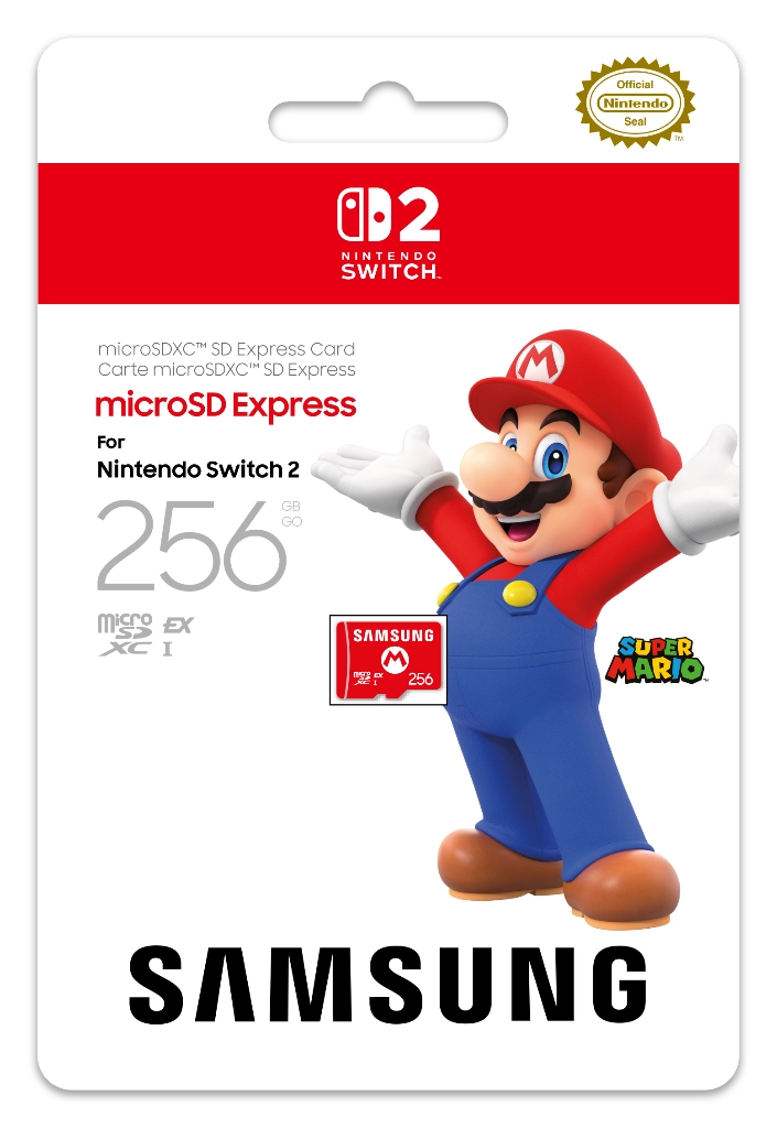 Switch 2 micro sd express 256 go samsung