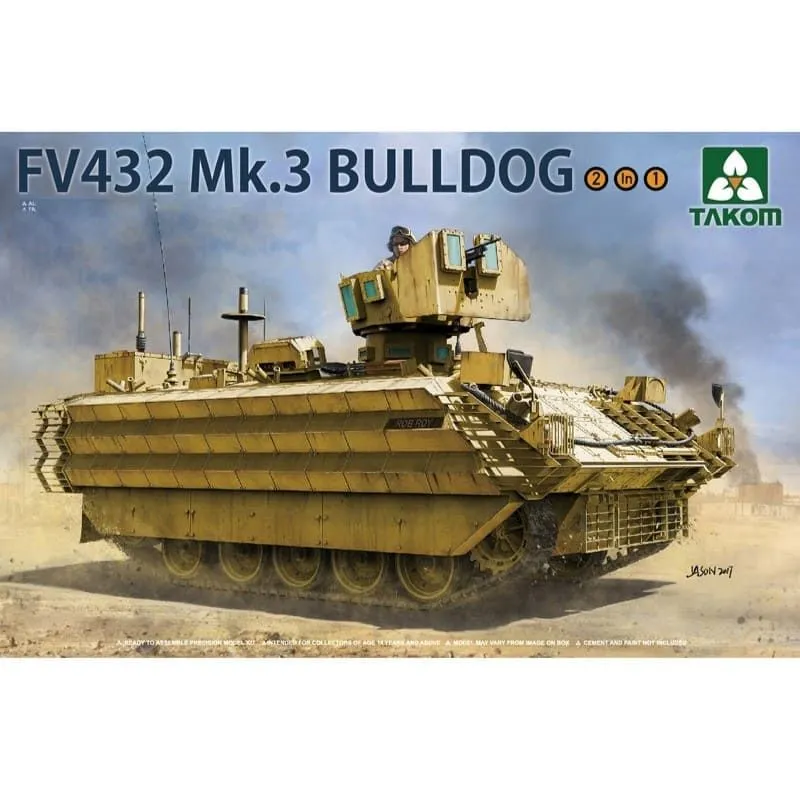 Blindé FV432 Mk.3 Bulldog 1/35 Takom - 2067