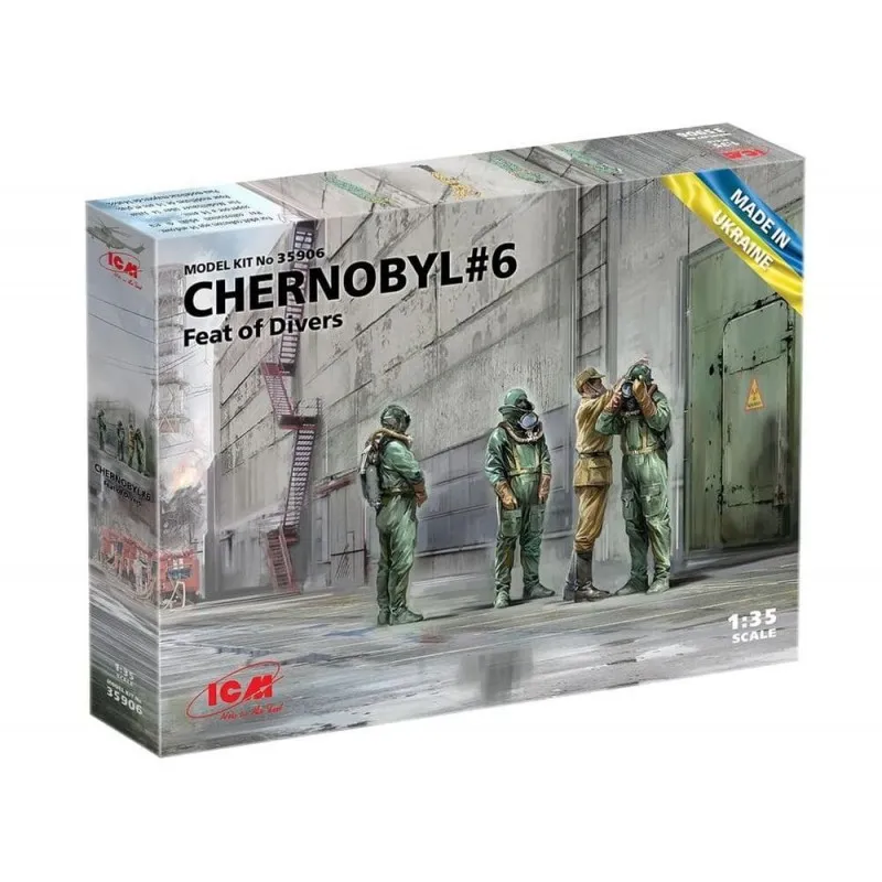 Tchernobyl 6. Les plongeurs travaillent. ICM 35906