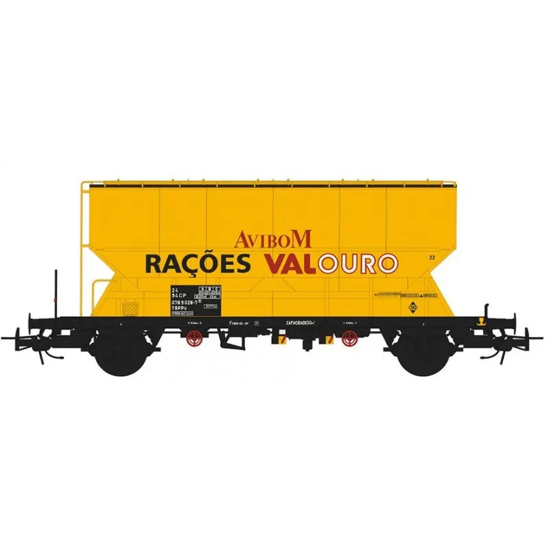 Wagon-trémie Tgpps « Rações Valouro ». SUDEXPRESS SUD784028