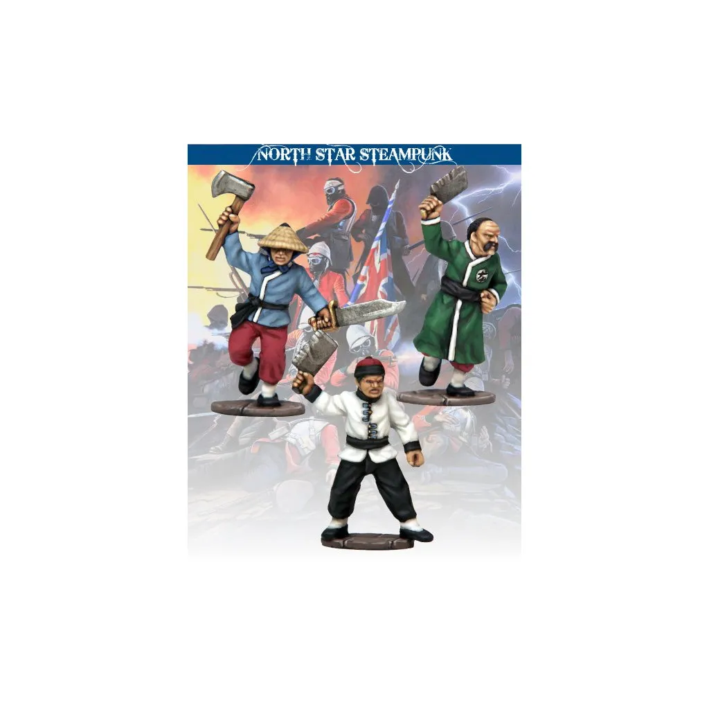 Tong with Knives and Cleavers