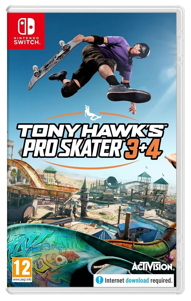 Tony hawk pro skater 3 + 4 swi vf