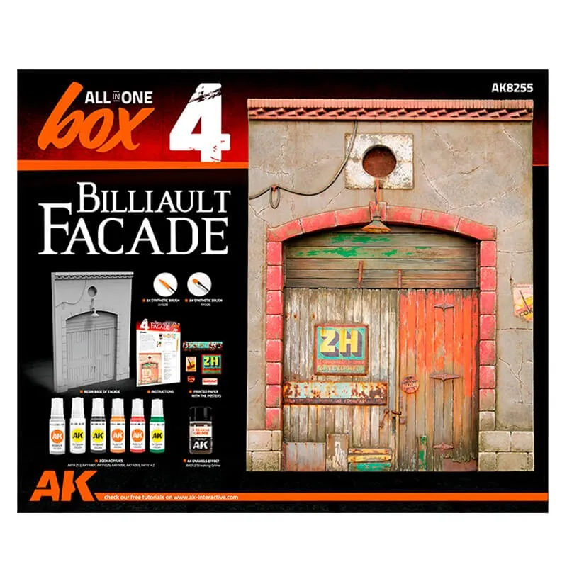 Boîte tout-en-un : Façade Billiault. AK INTERACTIVE AK8255