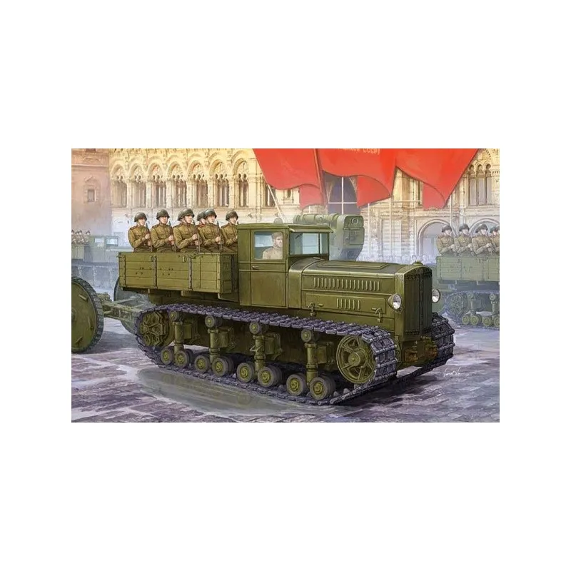 Tracteur d’artillerie russe. TRUMPETER 05540