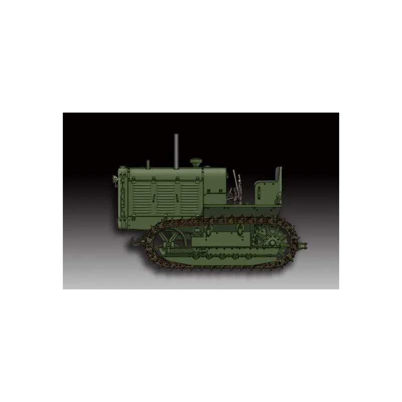 Tracteur soviétique ChTZ S-65. TRUMPETER 07112