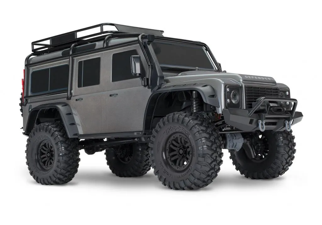 TRX4 LAND ROVER DEFENDER GRIS - TRX82056-4-SILVER - TRAXXAS
