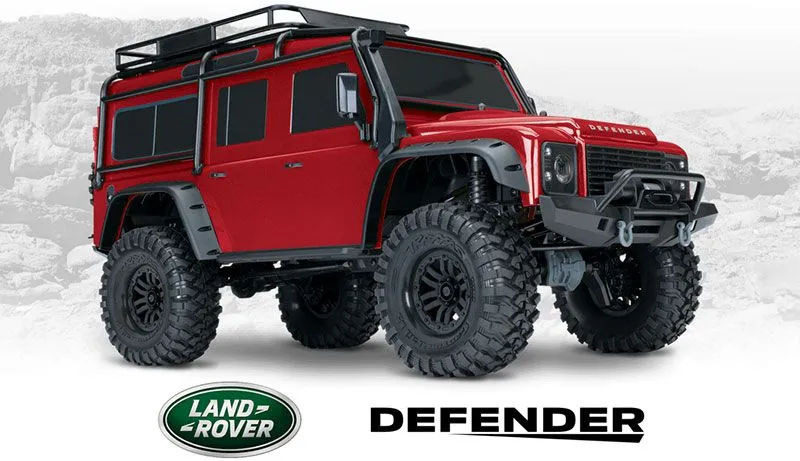 TRX4 LAND ROVER DEFENDER ROUGE - TRX82056-4-RED - TRAXXAS 82056-4-RED
