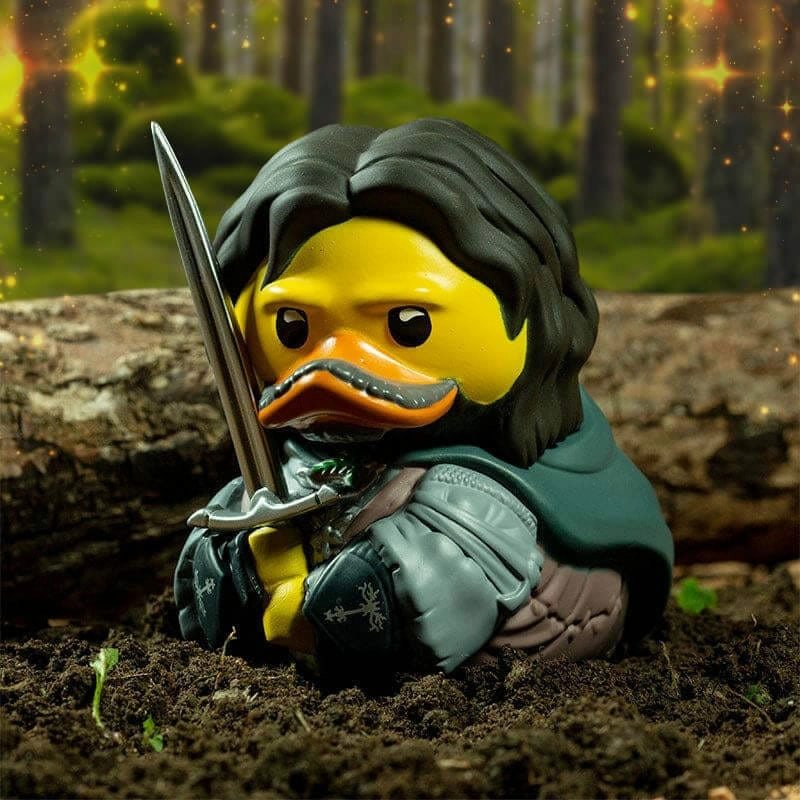 Tubbz canard de bain à collectionner - le seigneur des anneaux - aragorn (Édition standard)