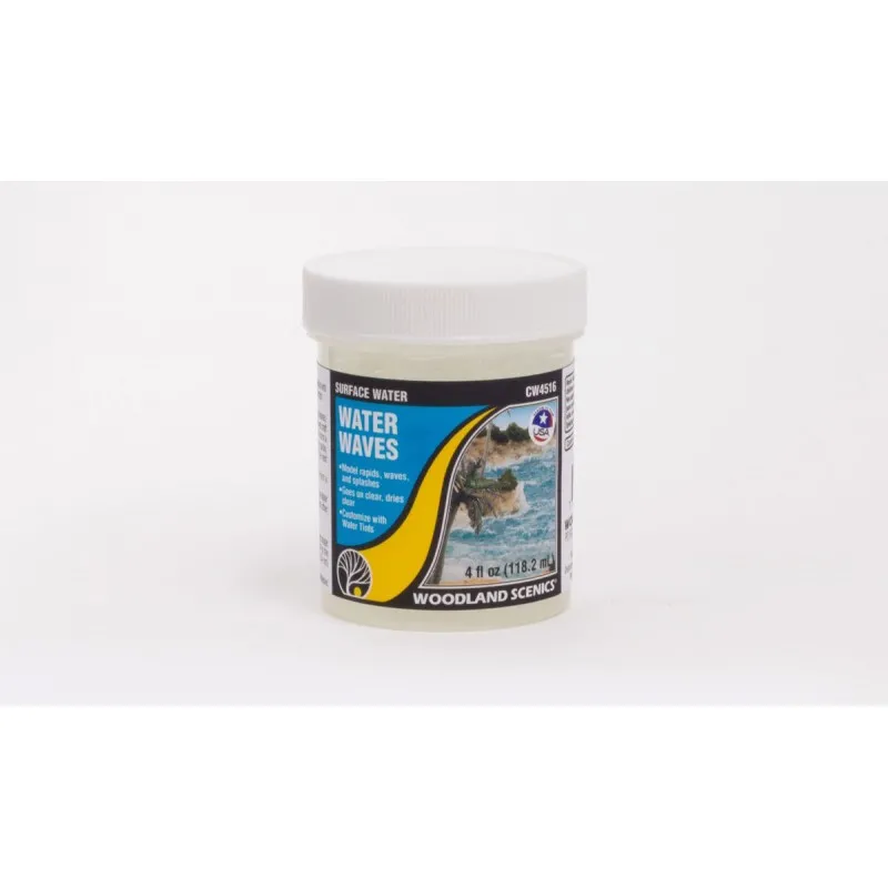 Vagues d’eau. WOODLAND SCENICS CW4516