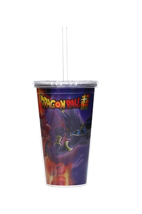 Vaso lenticular 3d battle of gods dragon ball super