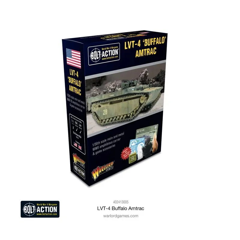 Amtrac LVT-4 « Buffalo ». Bolt Action. WARLORD GAMES 402413005