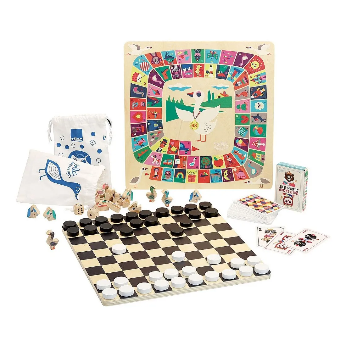 Grand coffret multi-jeux ingela p. arrhenius - Vilac