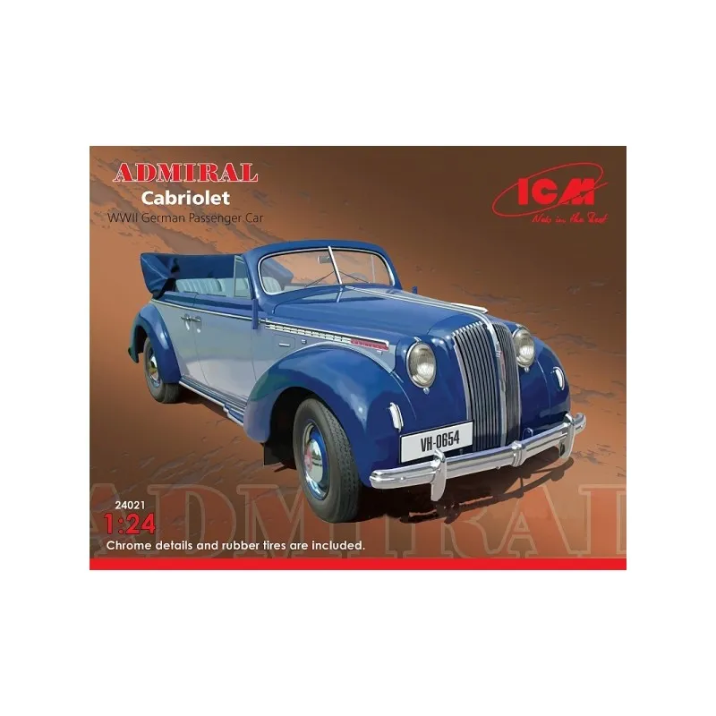 Voiture allemande « Admiral Cabriolet ». ICM 24021