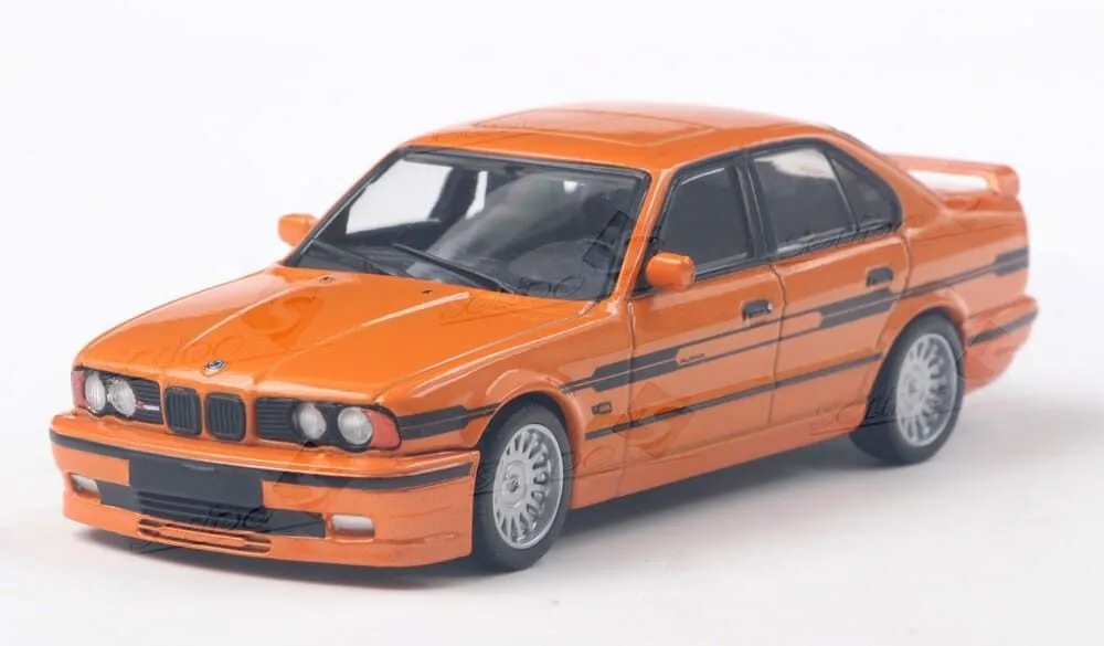 BMW Alpina B10 E34 BiTurbo 1994 Orange 1/43 SOLIDO - S4310407
