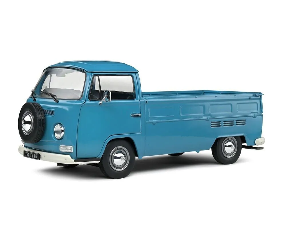 Volkswagen T2 Pick Up Bleu 1968 1/18 SOLIDO - S1809403